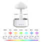White Mushroom Rain Humidifier lamp