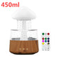 White Mushroom Rain Humidifier with remote 450ml